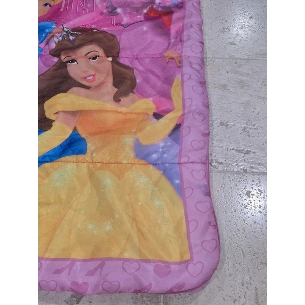 Twin Heavy Disney Princess Glitter and Glamour Sleeping Bag‎ 28x56